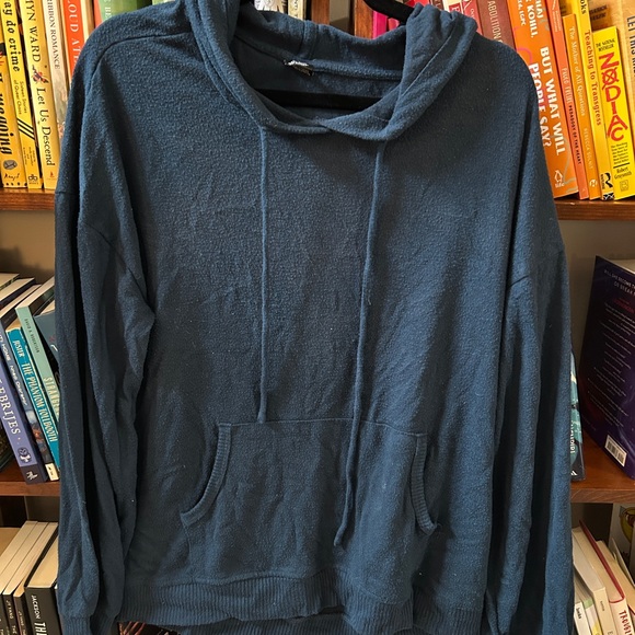 Cozy Blue Women's Hoodie - Picture 1 of 4